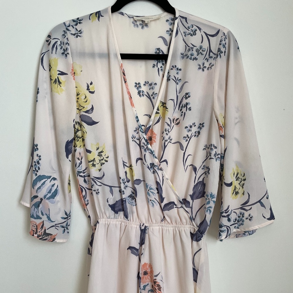 Olivaceous Floral Romper